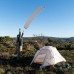 Самонадувающийся матрас сверхлегкий одноместный Naturehike CNK2300DZ013, 35 мм, светло-серый