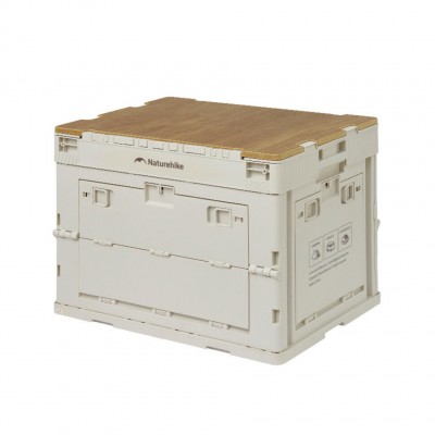 Складной контейнер Naturehike CNK2450XB020, 23 л, бежево-серый