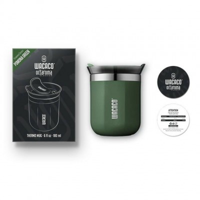 Термокружка Wacaco Octaroma Classico 180 мл, зеленый
