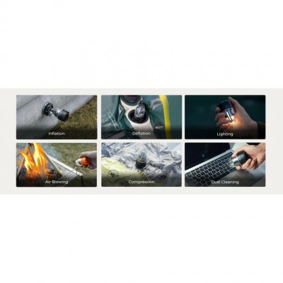 Насос-фонарь кемпинговый Flextail Max Pump 3, оранжевый