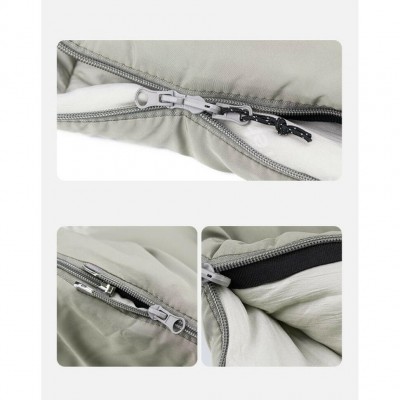 Спальный мешок с капюшоном с обычным мешком для хранения Naturehike M180 CNK2350WS023 левый, светло-зеленый