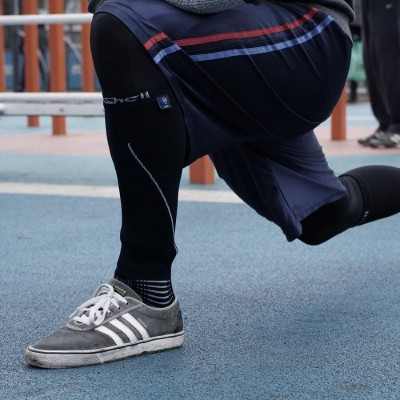 Носки водонепроницаемые Dexshell Compression Mudder, р-р XL, серые