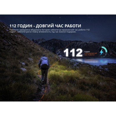 Фонарь налобный Fenix HL12R V2.0 фиолетовый
