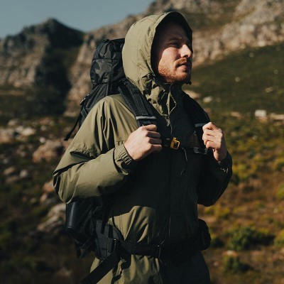 Рюкзак туристичний Naturehike NH70B070-B, 70 л + 5 л, світло-коричневий