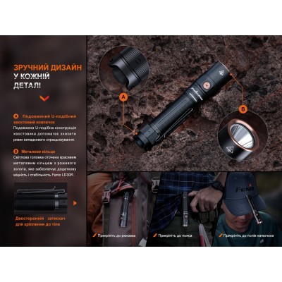 Фонарь ручной Fenix LD30R