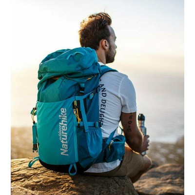 Рюкзак туристический Naturehike NH18Y045-Q, 45 л, голубой