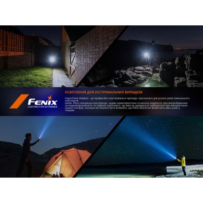 Фонарь ручной Fenix SW05R-RED LED черный