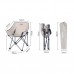 Кресло складное Naturehike NH20JJ022 600D  Cotton/сталь, черный