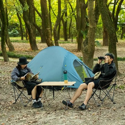 Кресло складное Naturehike NH20JJ022 600D  Cotton/сталь, черный