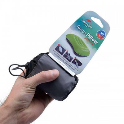Подушка надувная Naturehike Ultralight TPU NH17T013-Z, зеленая