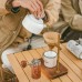 Чайник с керамическим антипригарным покрытием Naturehike CNK2450CF013 0,8 л, алюминий, белый