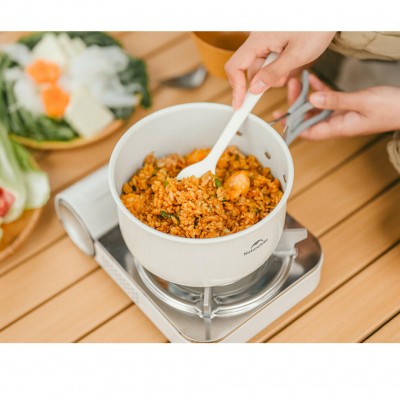 Кастрюля с керамическим антипригарным покрытием Naturehike CNK2450CF013, 1.7 л, алюминий