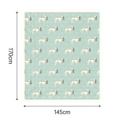 Коврик для пикника Naturehike 145*170 CNK2350WS010, зеленый с собаками