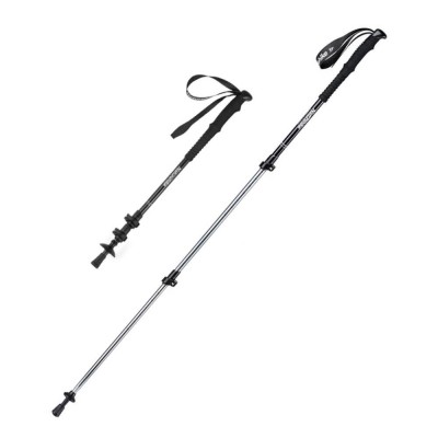 Трекинговая палка 3-сек. Naturehike Men ST 01 6061 AL NH17D001-Z, алюминий, черная