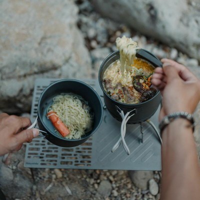 набор посуды для кемпинга 2 ед. Naturehike CNK2300CJ0002, 1,8 л, алюминий