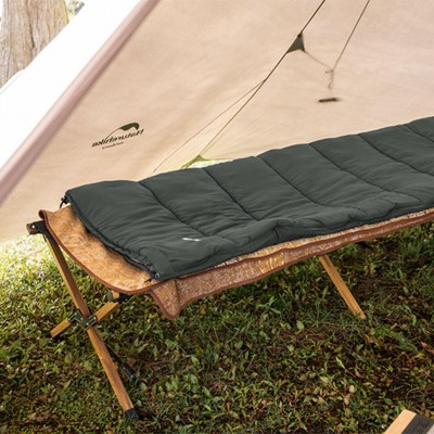 Спальний мішок Naturehike F150 NH22MSD05, лівий, графіт