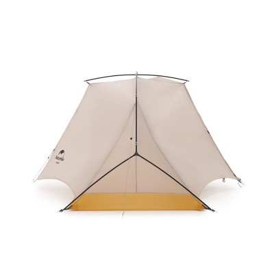 Палатка сверхлегкая одноместная Naturehike NH21ZP003, серо-желтая