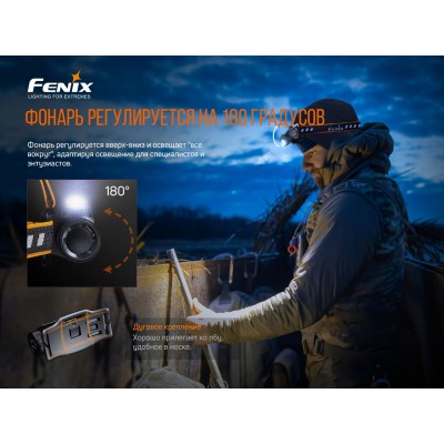 Фонарь налобный Fenix HM60R