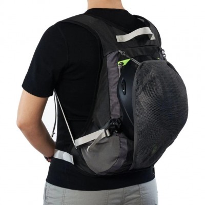 Велорюкзак с чехлом для шлема Naturehike 15 л sky blue NH15C001-B, голубой