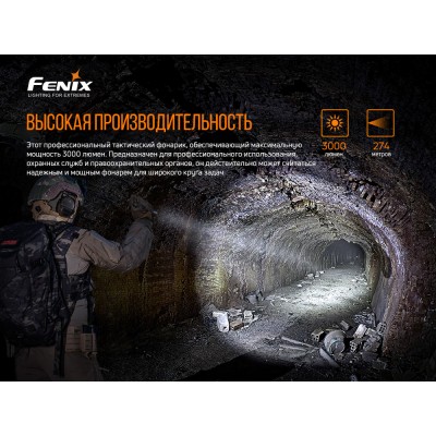 Фонарь ручной Fenix PD36TAC