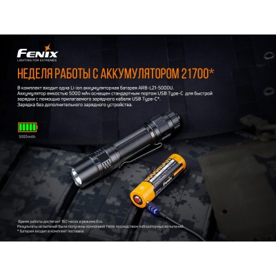 Фонарь ручной Fenix PD36TAC