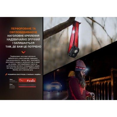 Фонарь налобный Fenix HL16 AAA розовый