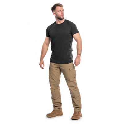 Футболка Helikon-Tex Functional T-shirt - Quickly Dry - Black, размер XL