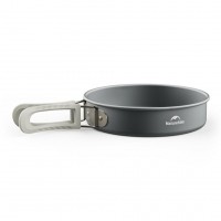 Сковорода со складной ручкой Naturehike CNK2450CF010, 17,5 см, алюминий