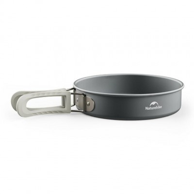 Сковорода со складной ручкой Naturehike CNK2450CF010, 17,5 см, алюминий