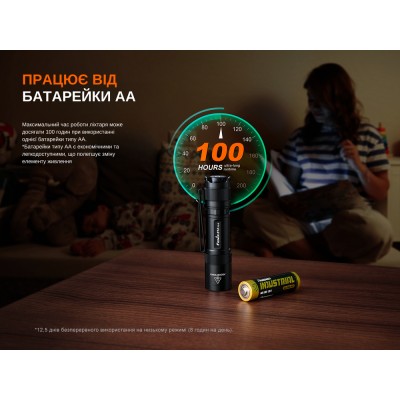Фонарь ручной Fenix E12 V3.0