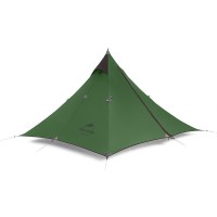 Палатка сверхлегкая с острой верхушкой Naturehike NH17T030-L, темная зеленая