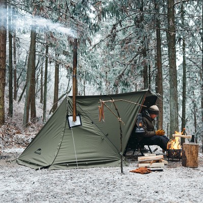Палатка одноместная Naturehike NH21YW157, темно-зеленая