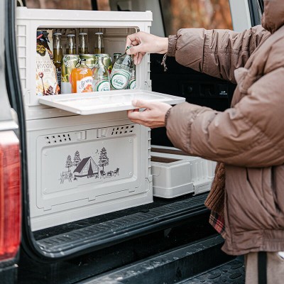 Складной контейнер Naturehike CNH22SN019 25 л, светло-серый