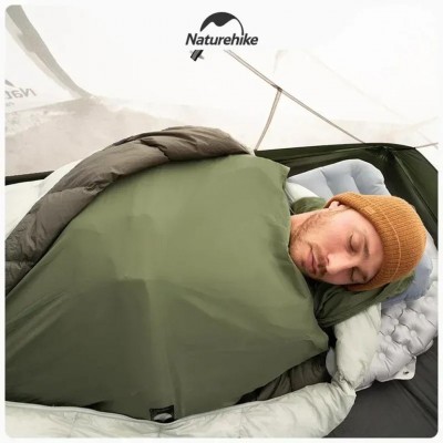 Подкладка для спального мешка Naturehike CNH22SD016, нейлон, серо-голубая