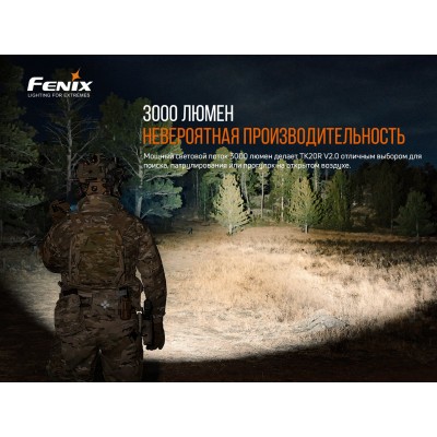 Фонарь ручной Fenix TK20R V2.0
