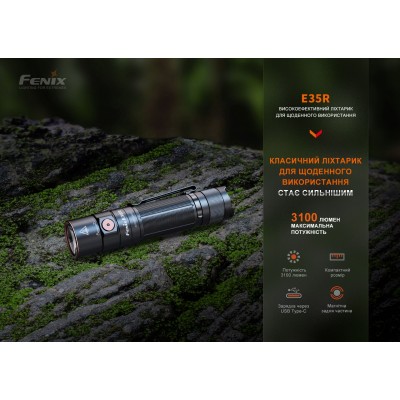 Фонарь ручной Fenix E35R