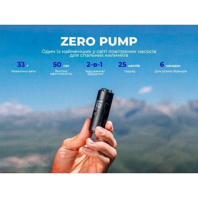 Портативный мини-насос Flextail Zero Pump, черный