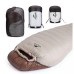 Спальник с натуральным пухом Naturehike Snowbird NH20YD001,p-р L, коричневый 560 г