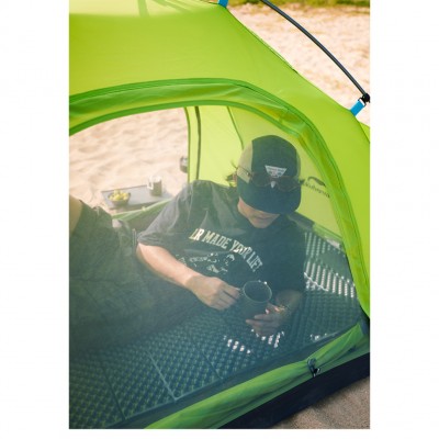 Палатка двухместная Naturehike CNK2450WS030, зеленая