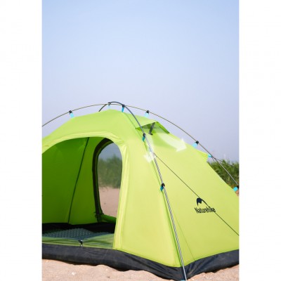 Палатка двухместная Naturehike CNK2450WS030, зеленая