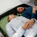 Матрас надувной сверхлегкий двухместный Naturehike CNK2450WS014, с мешком для надува, прямоугольный зеленый