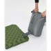 Матрас надувной сверхлегкий двухместный Naturehike CNK2450WS014, с мешком для надува, прямоугольный зеленый