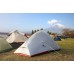 Палатка сверхлегкая двухместная с футпринтом Naturehike Cloud Up 2 Updated NH17T001-T, 210T, зеленый