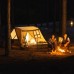 Палатка с навесом Naturehike CNH22ZP029, светлая коричневая