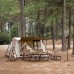 Палатка с навесом Naturehike CNH22ZP029, светлая коричневая