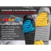 Спальник с натуральным пухом Naturehike CW400 NH18C400-D, р-р L, желто-серый