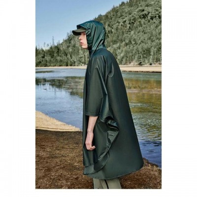 Плащ-дождевик Naturehike CNH23RG001, темно-зеленый