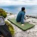 Матрас надувной сверхлегкий одноместный Naturehike CNK2450WS014, прямоугольный зеленый