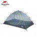 Палатка двухместная ультралегкая Naturehike NH15Z006-P, темно-зеленая