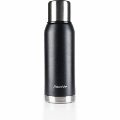 Термос Naturehike Q-9H NH19SJ010, 304 сталь, 1.0 л, черный